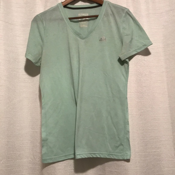 light green adidas t shirt